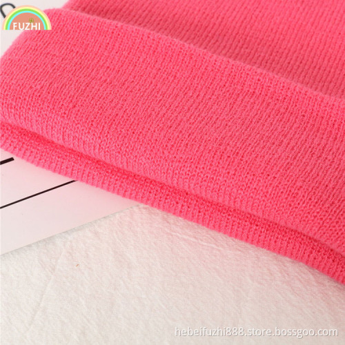New sales cute fleece kids winter hat